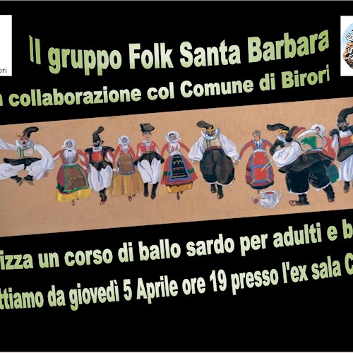 locandina corso ballo sardo